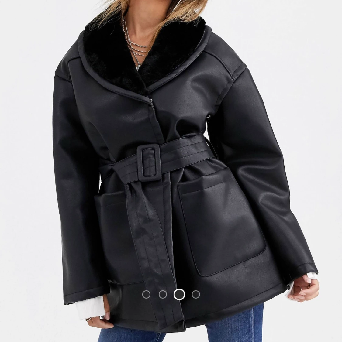 Jacka i skinnimitation  - 91