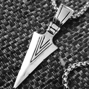 Vintagehalsband - Snyggt Vintagespikehalsband. Material: metall(silverfärgad). Märke: vintage-secondhand. Skick: Nytt☆ Frakt: 11:-