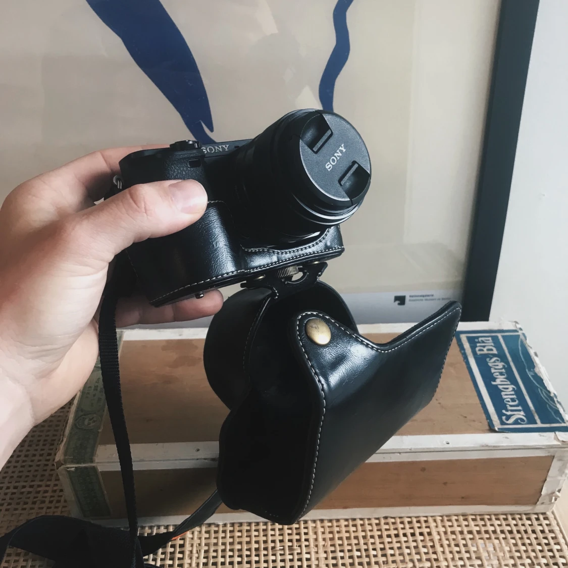 Sony Kamerafodral konstläder  - 91