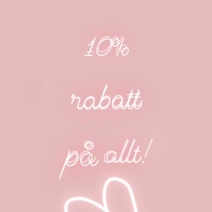 10% på allt❤️ - 10%