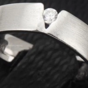 Ring , vitguldplätterad - Se bild 🌟