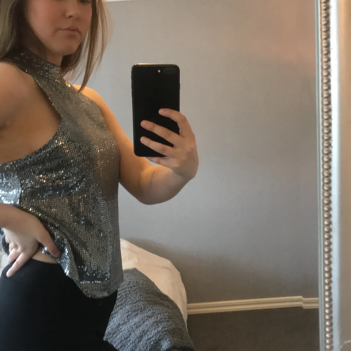 Glittrig tröja - 91