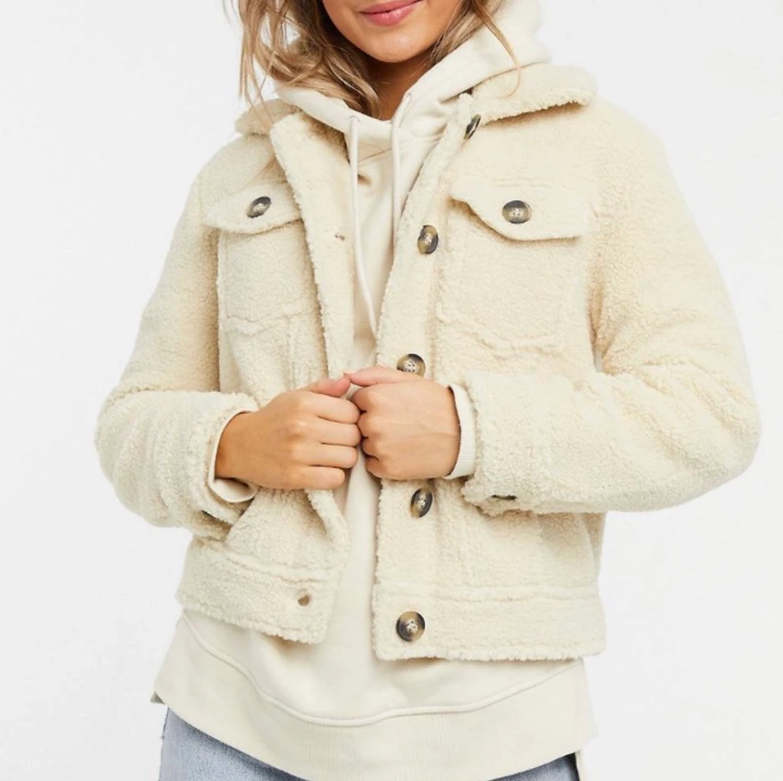 teddyjacka storlek s/xs