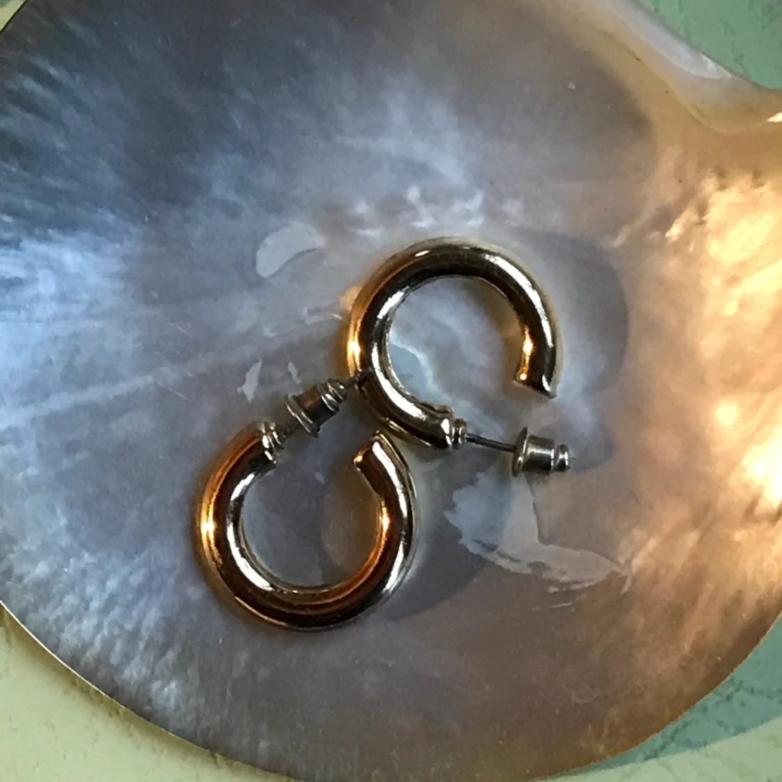 guld örhängen  - 90