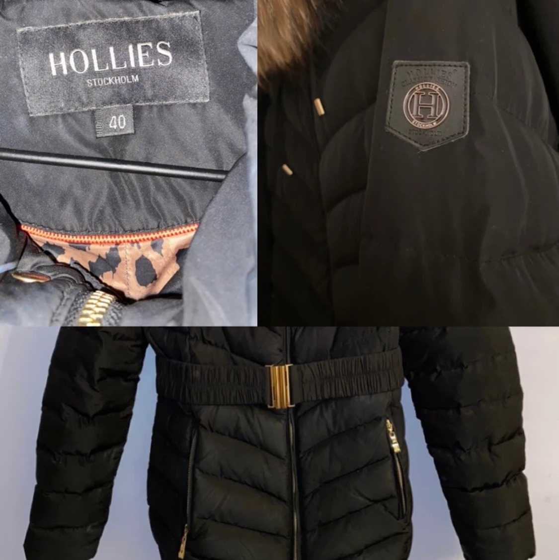 Hollies jacka med päls  - 91