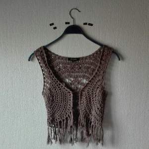 Boho style vest made for topping off the outfit of the day. 