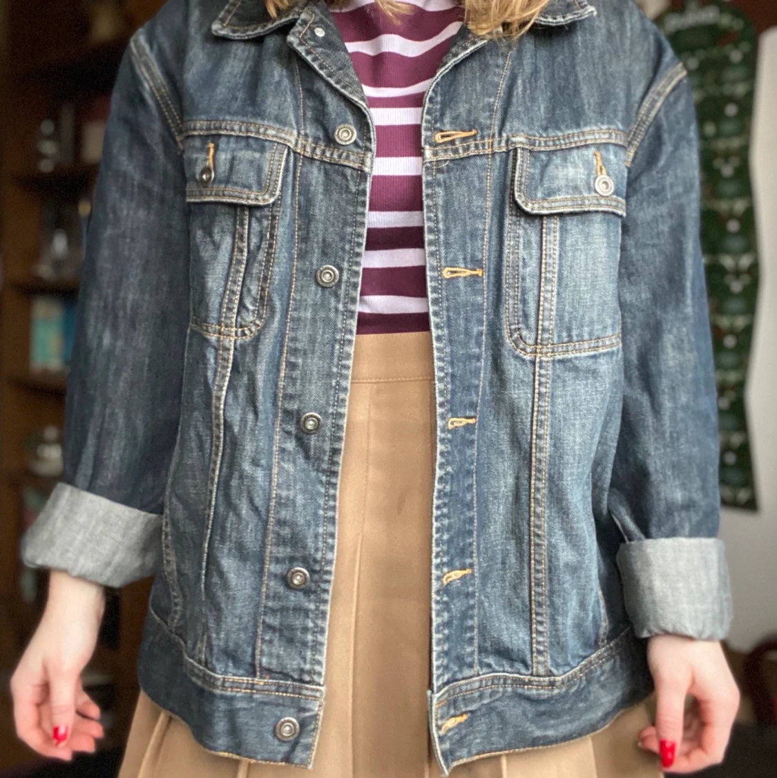 Vintage jeansjacka - 91