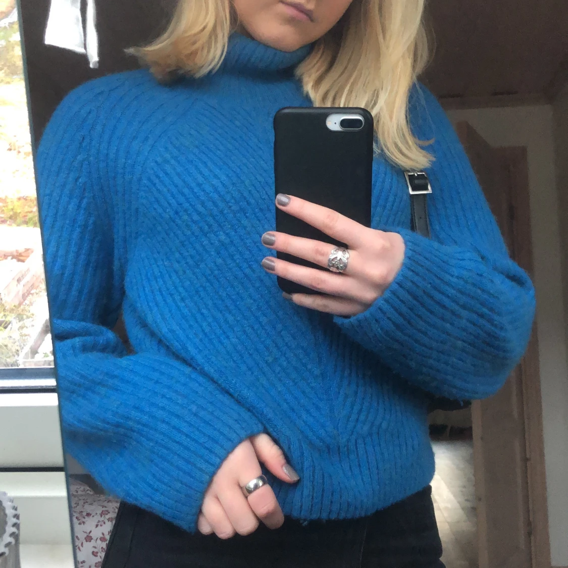 stickad polo från weekday - 90