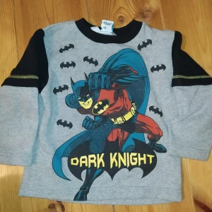 Retro Batman collegetröja ca strl 86 - Så underbar som en RIKTIGT gammal RIKTIG Batman tröja kan bli! Djur och rökfritt hem.