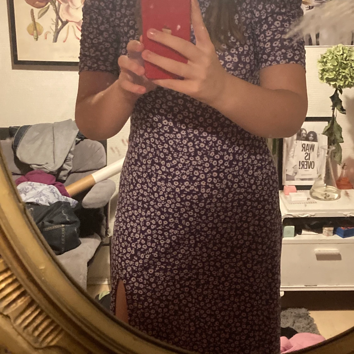 Lila superfin klänning. 