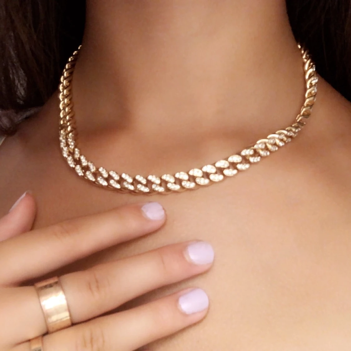 Diamant Halsband  - 91