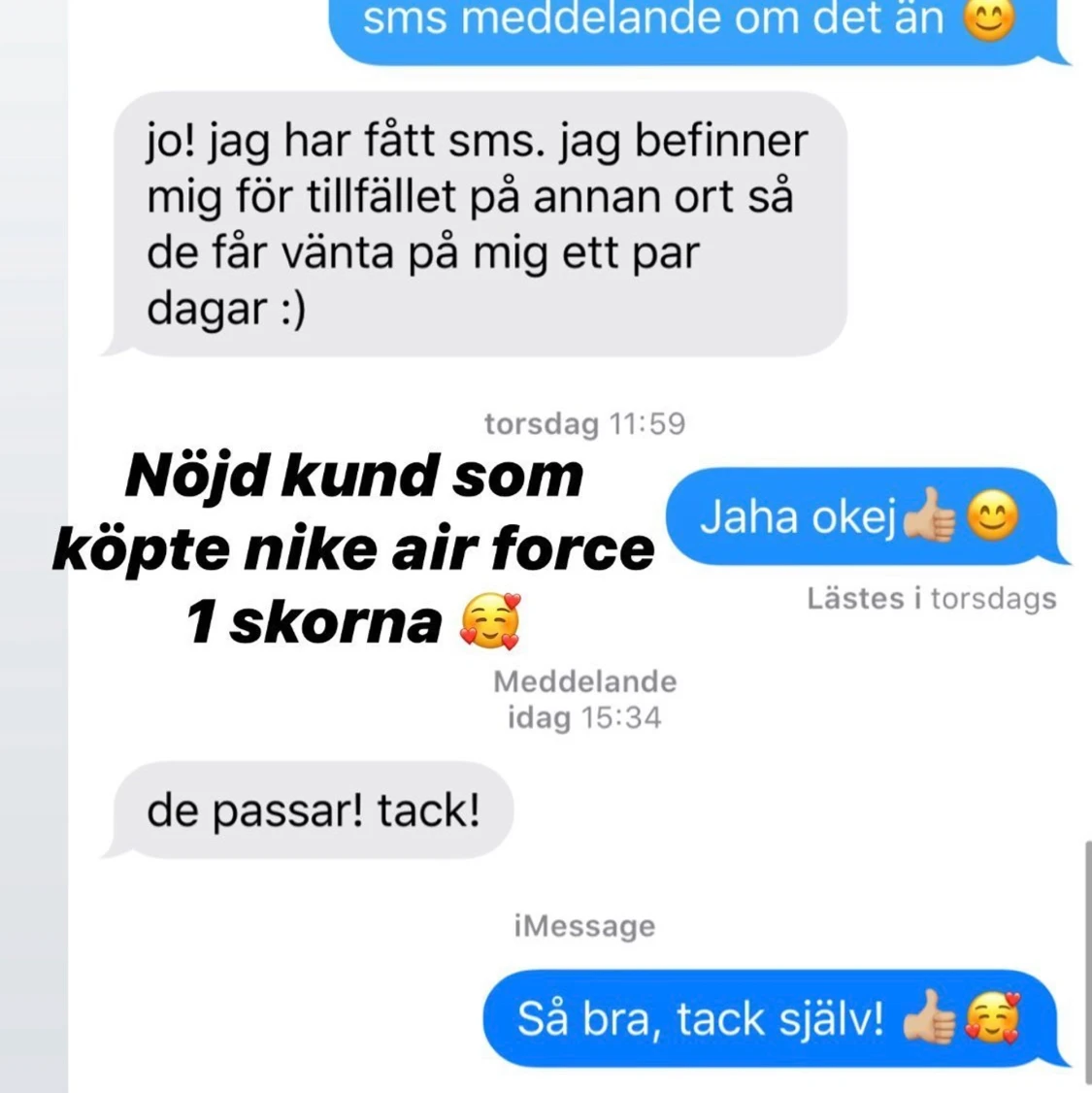 Nöjda kunder från instagram  - 90