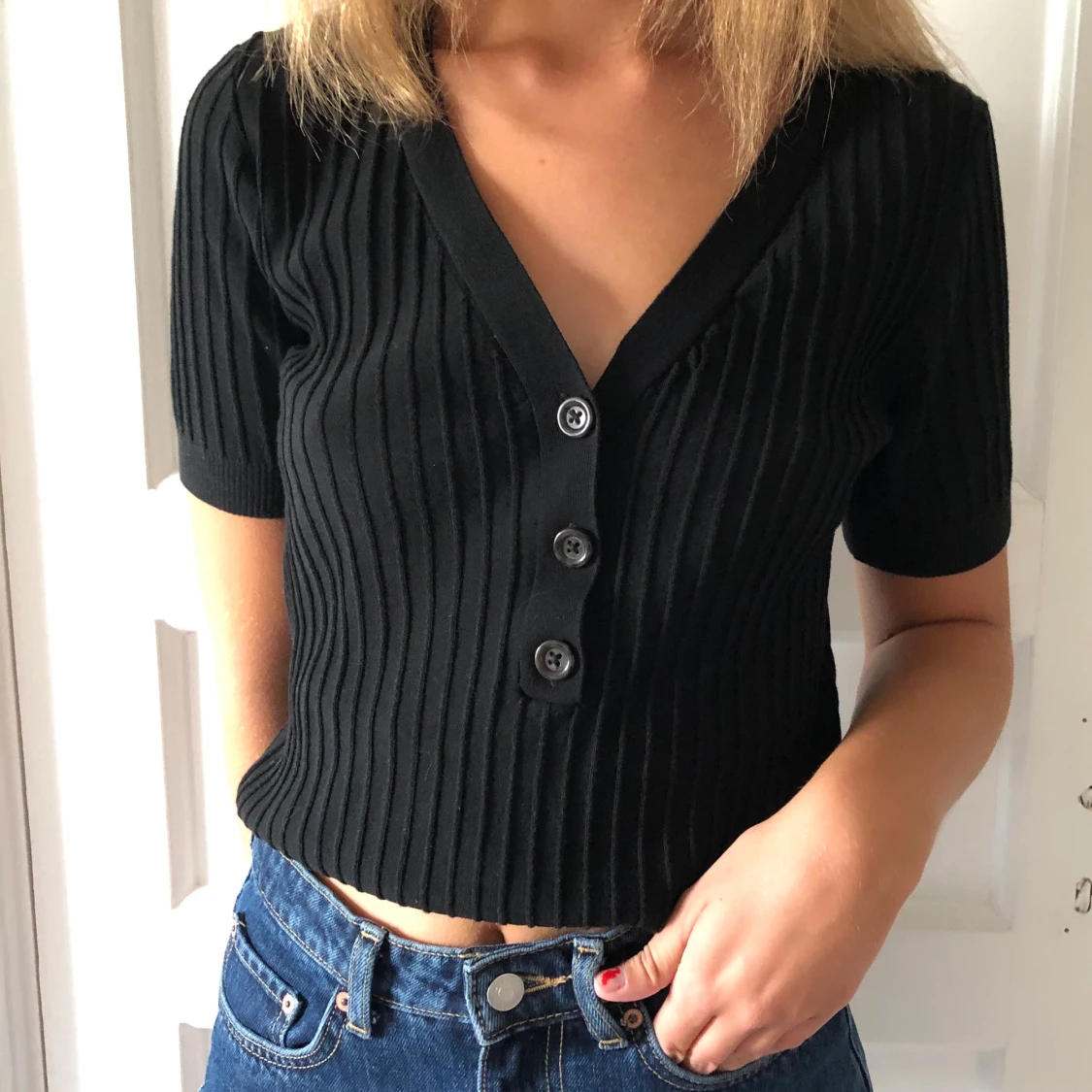 Tröja med knappar - 91