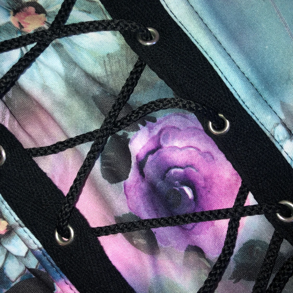 Mönstrad Korsett-top - 91