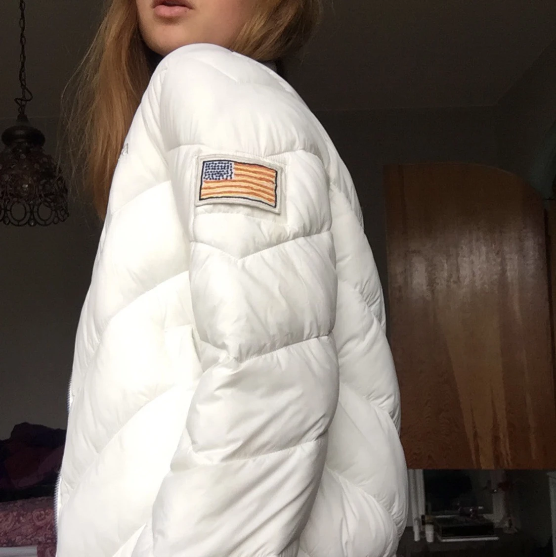 Vit pufferjacket - 91