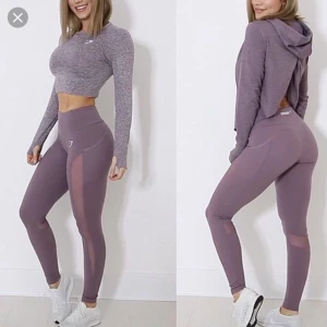 gymshark leggings  - dusty purple gymshark leggings, bra skick & de är i storlek xs  