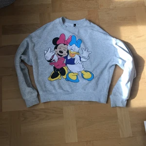Kalla Anka Sweatshirt XS - En nästan helt ny tröja från HM i XS, jag är väldigt liten o den e ganska stor på mig så beroende på hur du vill att den ska sitta så kan storleken varierar! Men en jättegullig tröja som absolut fungerar som barntröja. Nypriset var 150 kr! Priset kan diskuteras!