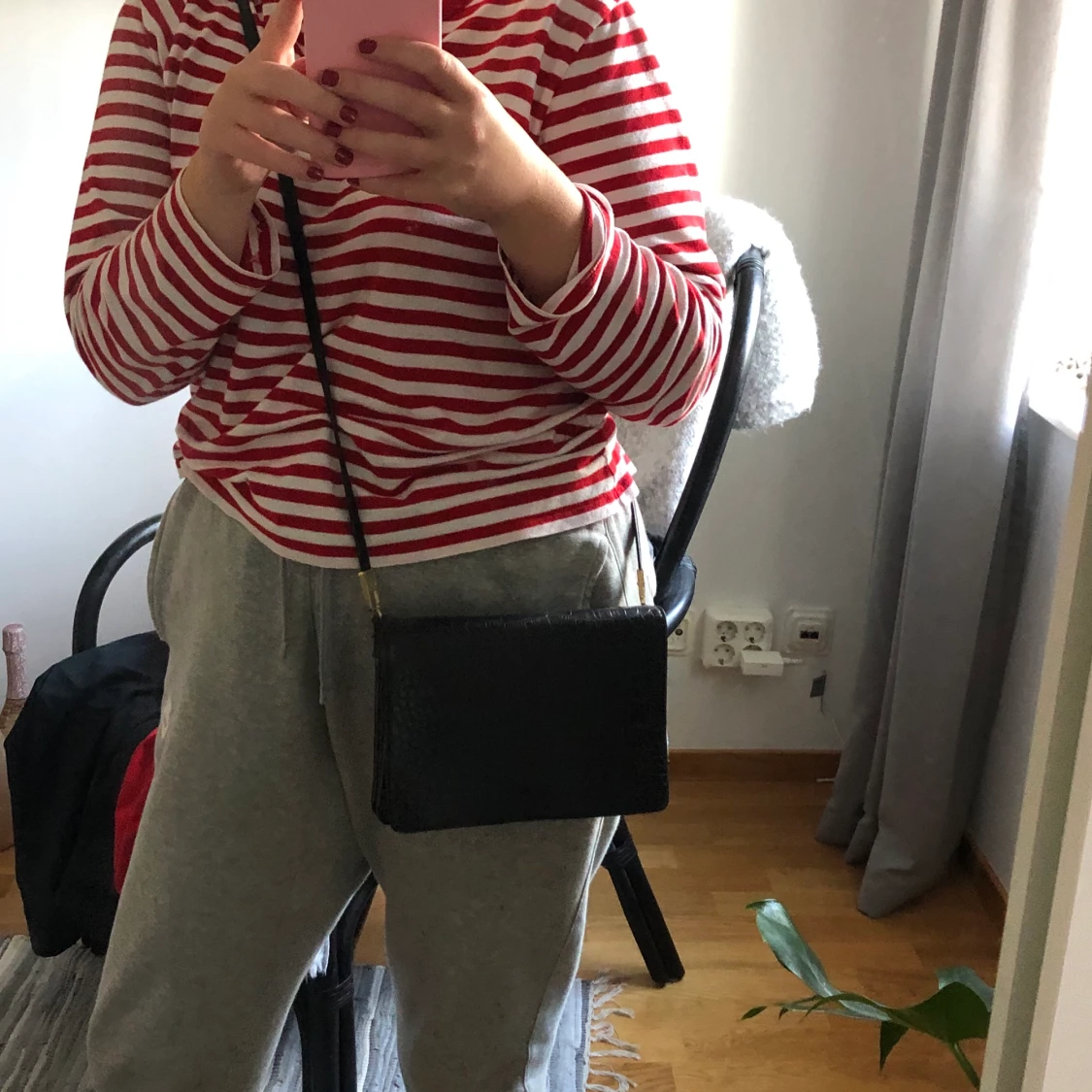 Svart handväska - 90