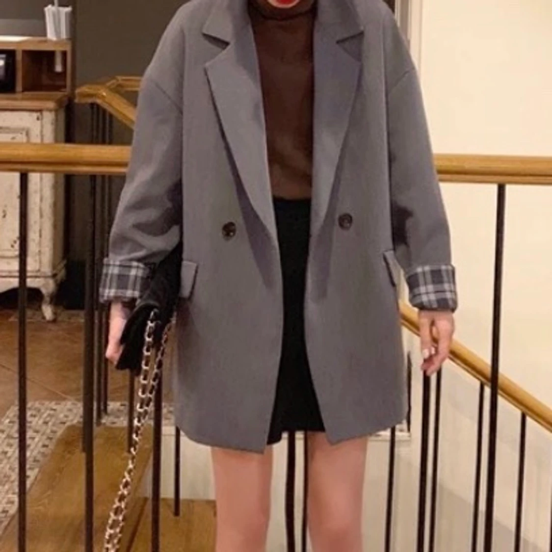 Blazer grå /freesize - 91