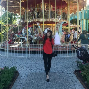 Topp i ljusblå färg! Samma topp som på första bilden!  - Säljer eftersom att jag inte har någon användning för det längre🤗 