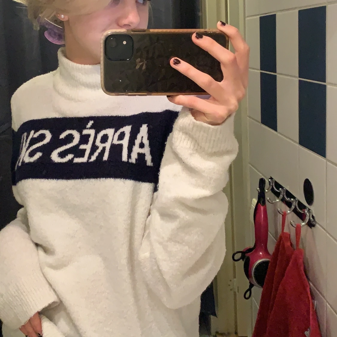 Varm mysig polo  från Gina!  - 91