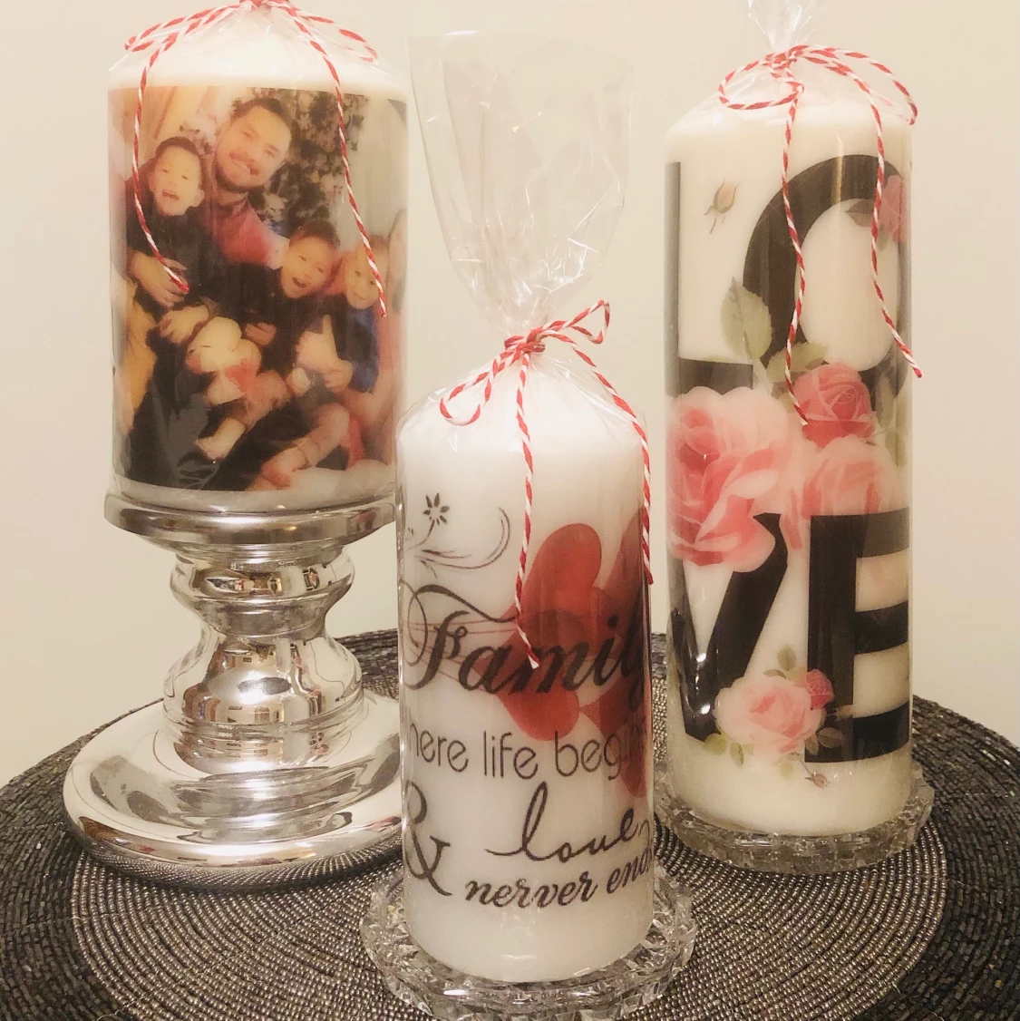 Handmade candles