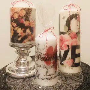 Made to order a personalized handmade candles with any designs as you Wish!!! Good for occationaly give away, gift and collection... Please Contact me if you are interested and we can discuss!!! 🥰💞🕯