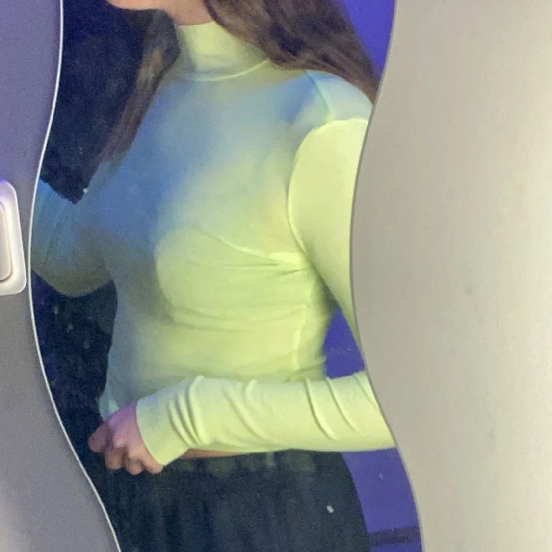 Limegrön turtleneck - 90