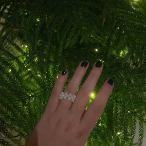 Pärl ring    - Storlek 15.0-21.0 mm                                                                 