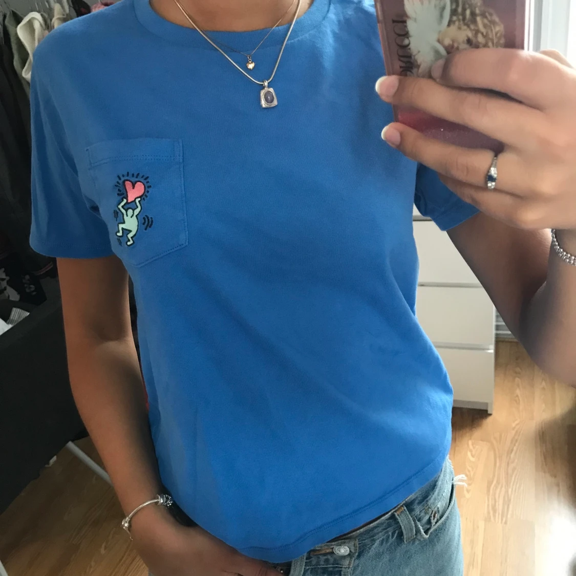 Uniqlo X Keith Haring - T-shirt strl XS - 90