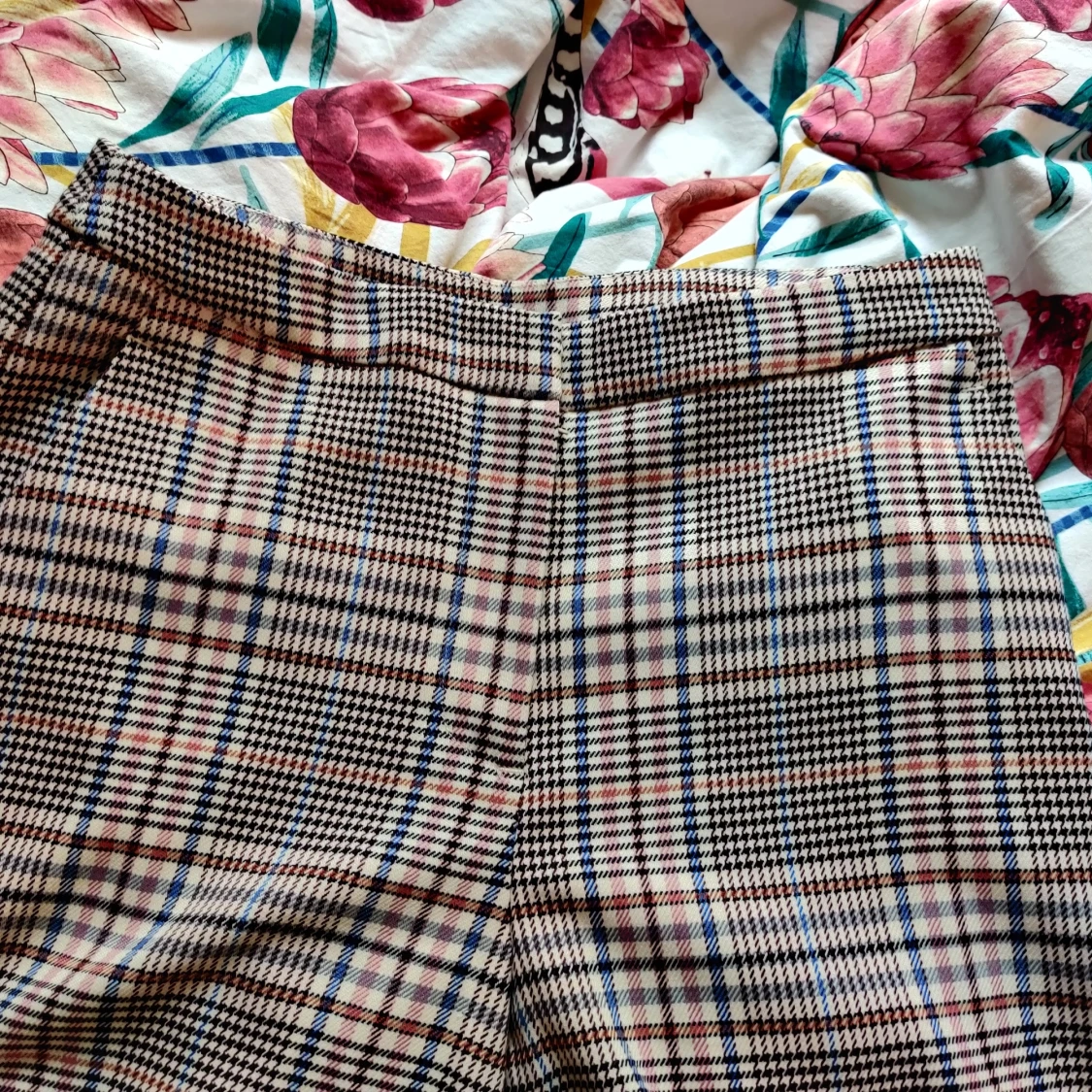 Långa breda kostymbyxor - 91