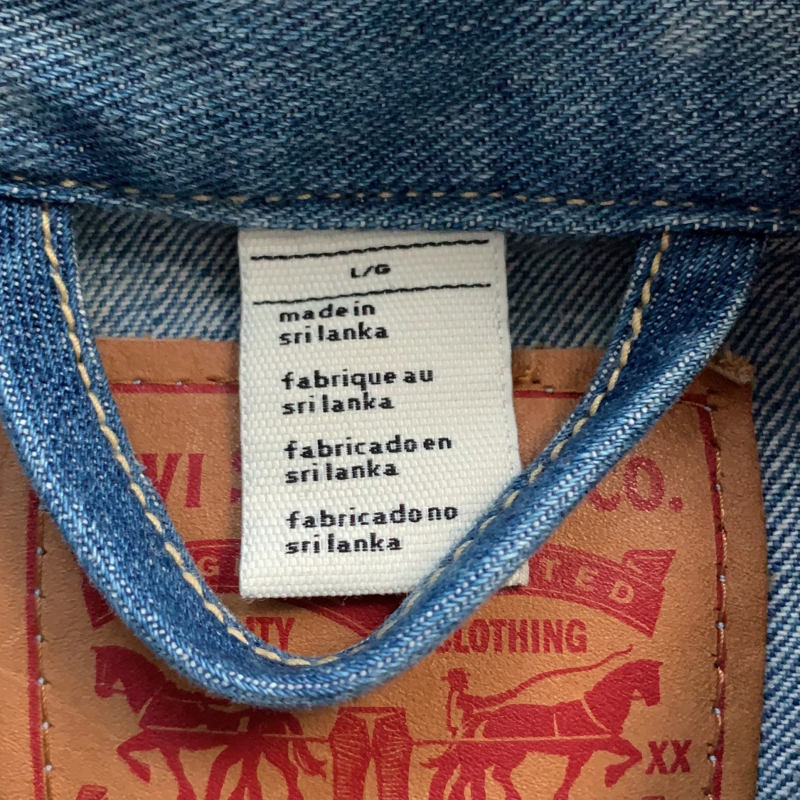 Levi’s jeansjacka  - 91