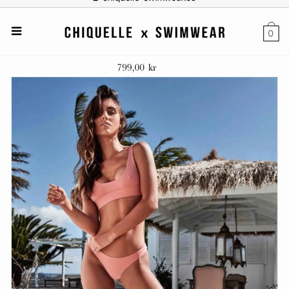 Bikini från chiquelle swimwear i xs, rosa. Frakt på 39 kr tillkommer. Priset går att diskuteras vid snabb affär.. Accessoarer.