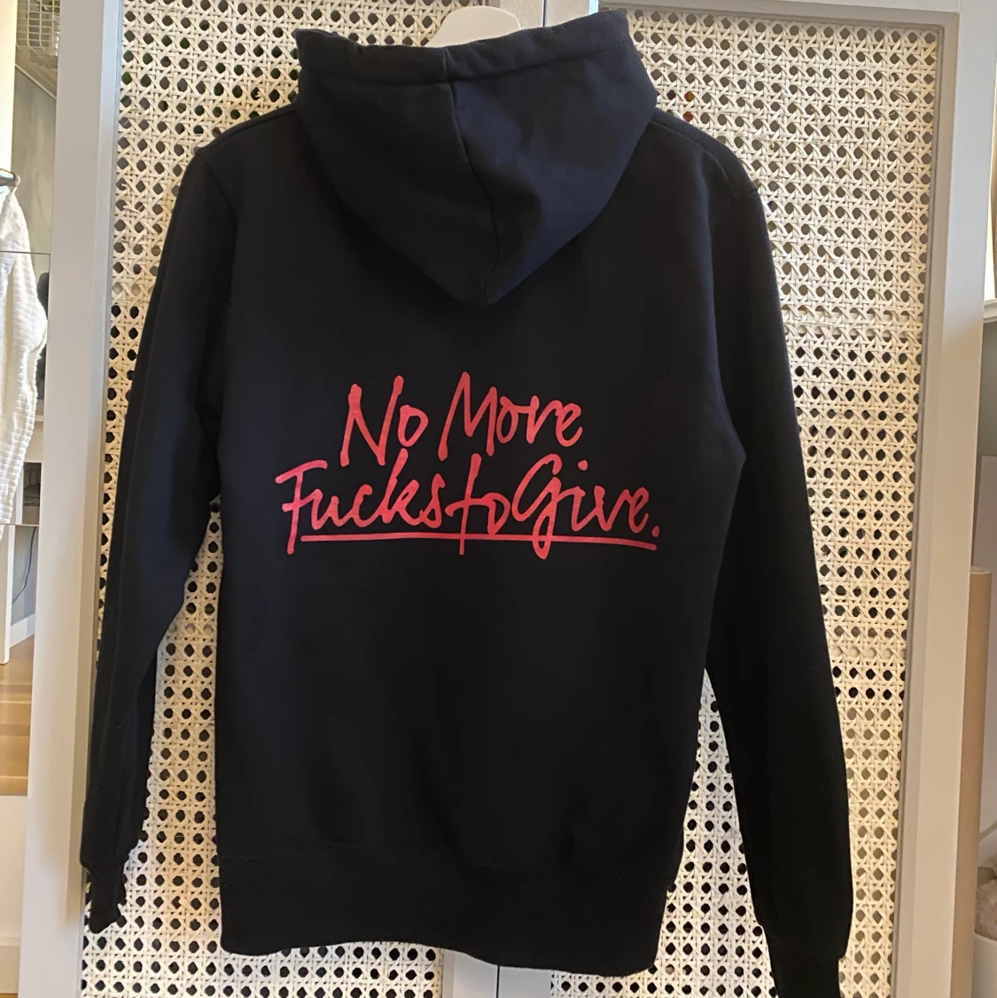 No More Fucks To Give Hoodie strl S