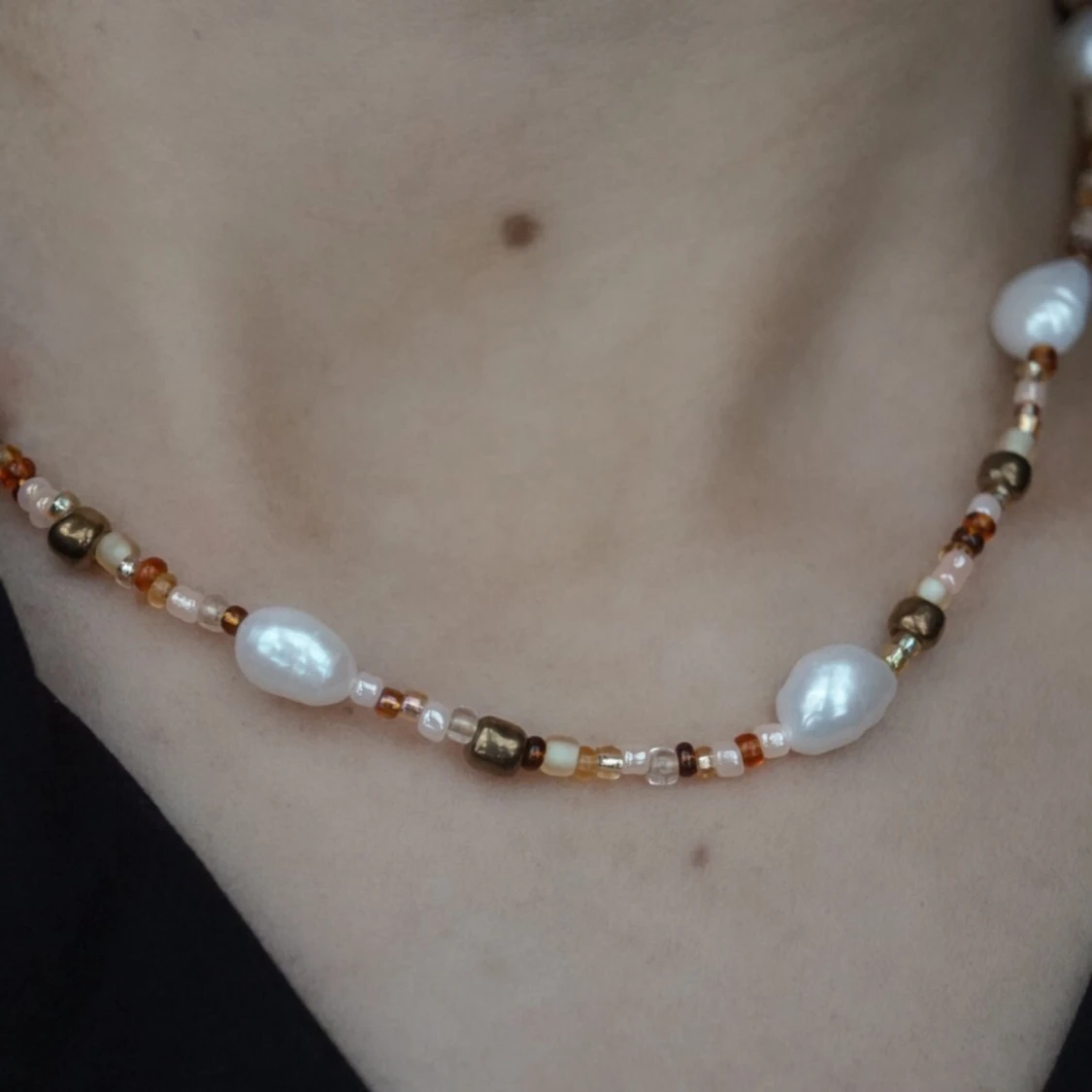 Handgjort halsband  - 91