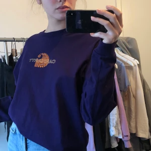 Carhart långärmad lila tröja - slutsåld överallt  - carhart lila tröja långärmad med print fram och bak. bra skick. ny inköpt pris: 600 kr. slutsåld överallt. supercool men använder tyvärr aldrig. köparen står för frakt ca 44 kr. 💜💜💜 bud just nu:500