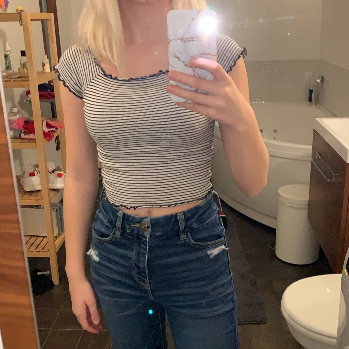 Topp från grunt strl xs