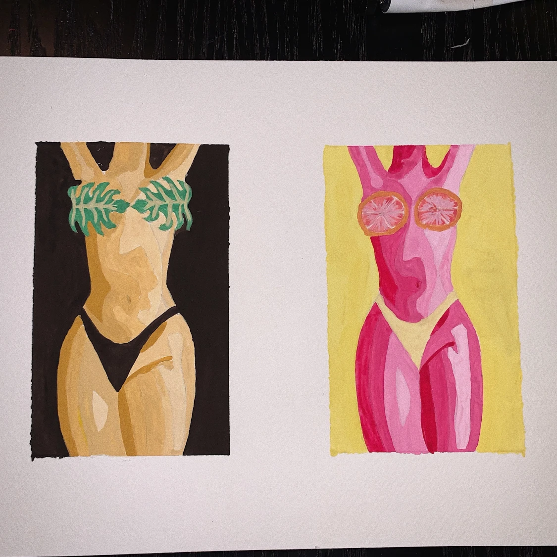 Intressekoll - Akvarellmålningar 