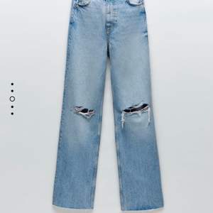 Säljer dessa populära jeans från Zara🧚🏻‍♀️✨  Klippta att passa någon som är 168-170