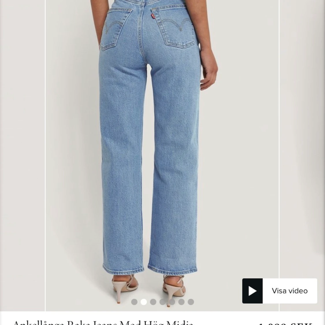 Levi’s Straight Ankle Jeans