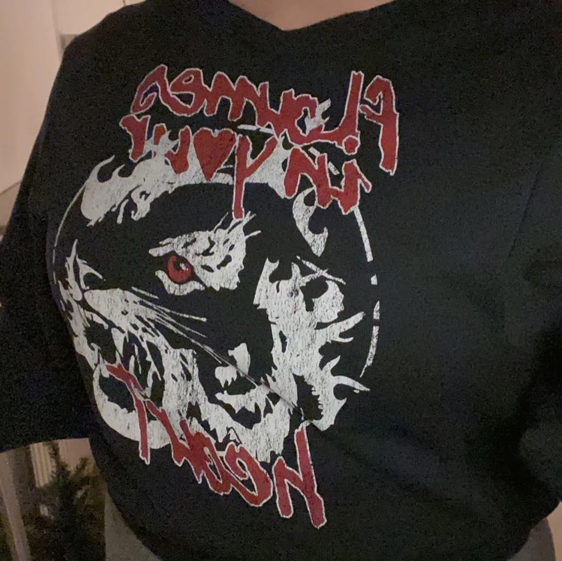 Supercool sweatshirt med tryck - 91