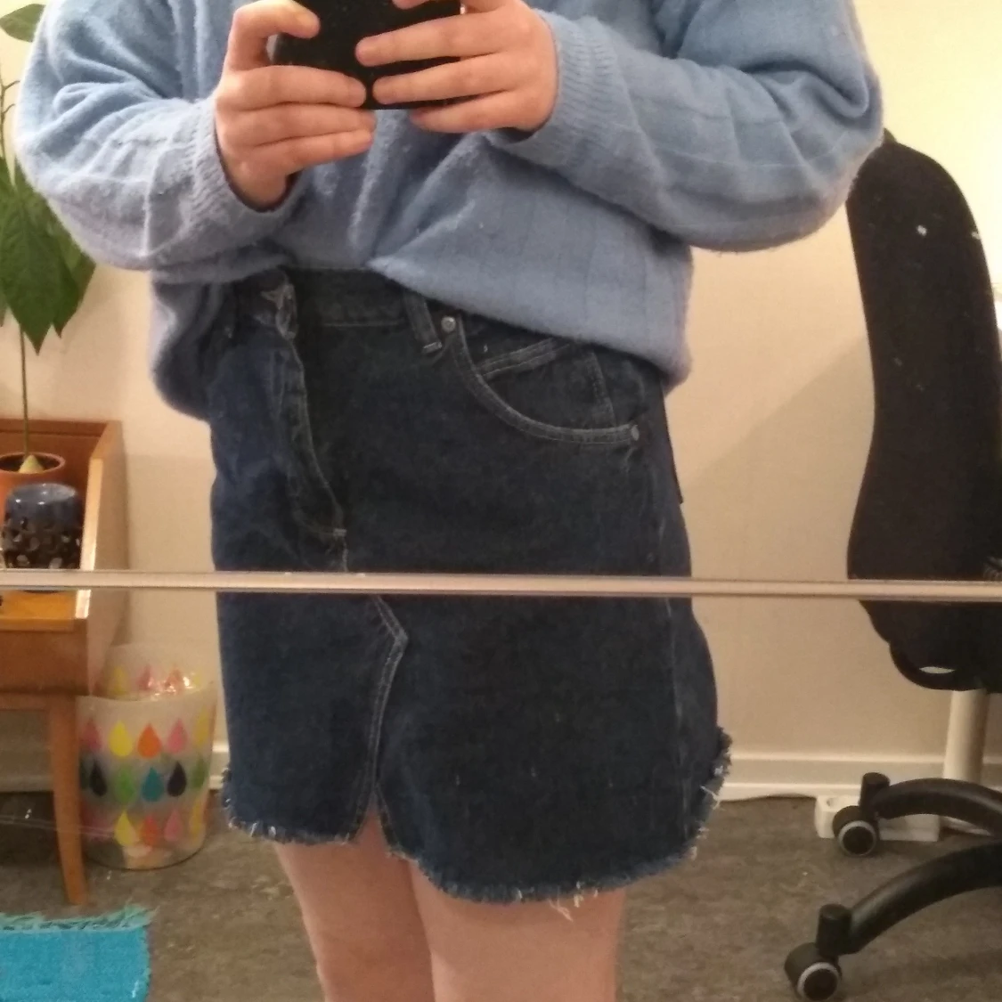 Wrangler jeanskjol stl xs