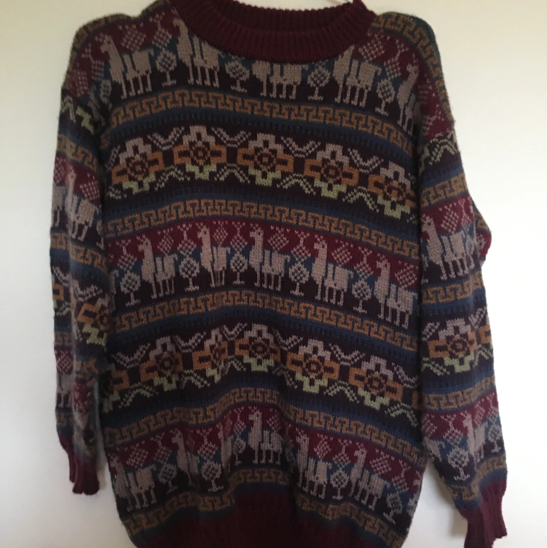 Stickad tröja 