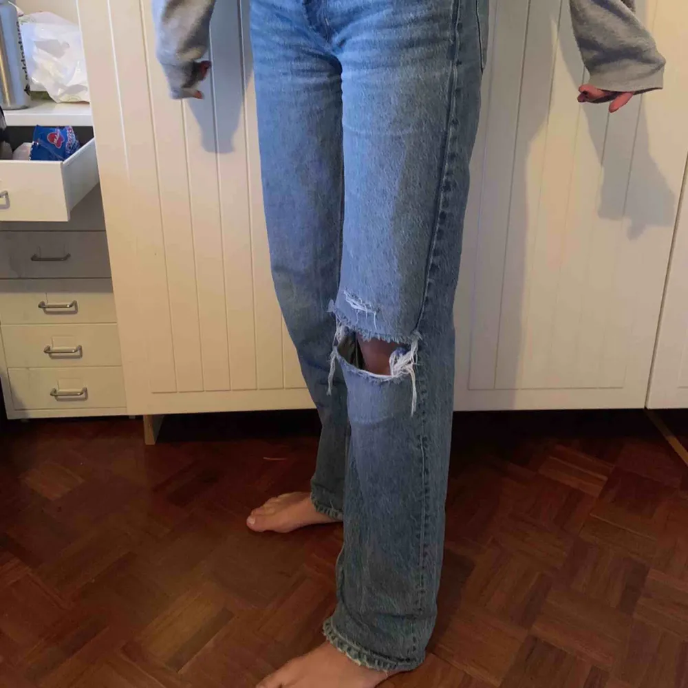 Blå jeans ifrån berska💞. Jeans & Byxor.