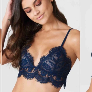  - Skit snygg spets bh från nakd. Helt ny och endast testad, säljer pga den tyvärr var för liten för mig.