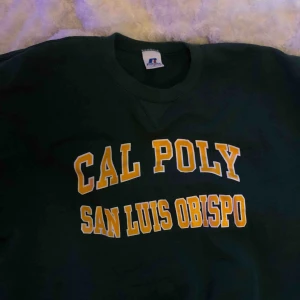  - Jättemysig collegetröja som är väldigt oversized. Kan passa allt från XS-L beroende på hur man vill att den ska sitta. Tröjan är mörkgrön, men ljusare än vad den ser ut på bilden. Kan mötas upp eller frakta, köparen står för frakten 😊