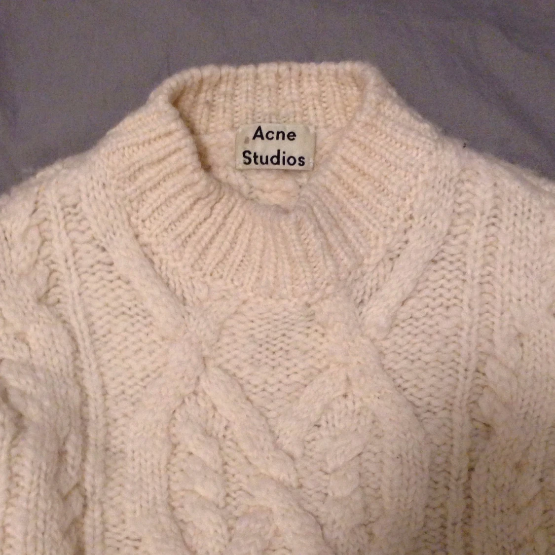 Stickad tröja från acne studios