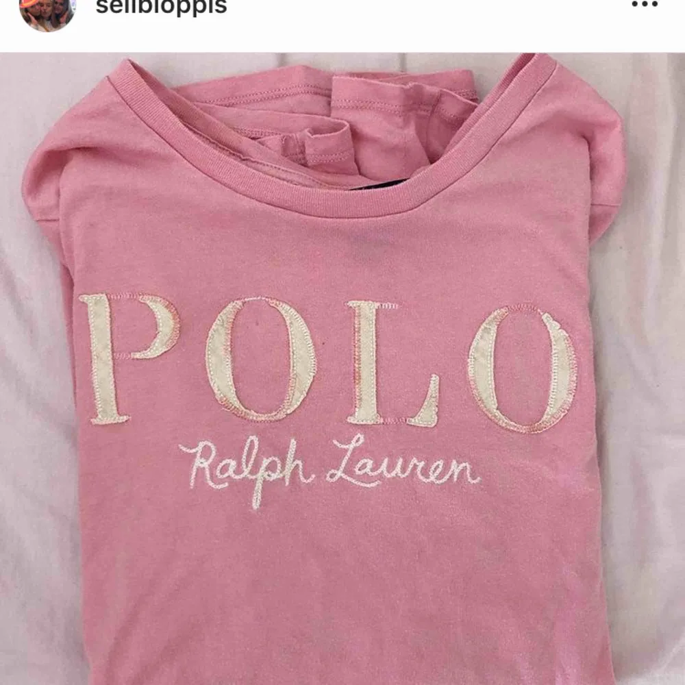 Ralph lauren t-shirt i ett ”vintage” format . Toppar.
