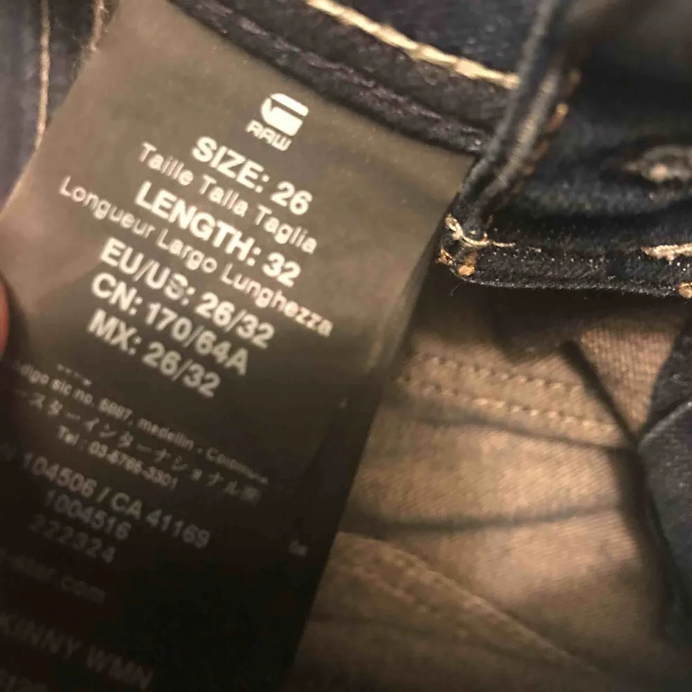 G-star jeans använda ca 2 gånger. Nypris 1299.. Jeans & Byxor.