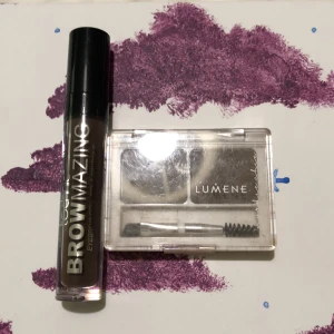 Eyebrow kit - Ögonbryns gel och ögonbryns palette. Gelet är aldrig använt medans paletten är använd några gånger. Säljs även i styck.